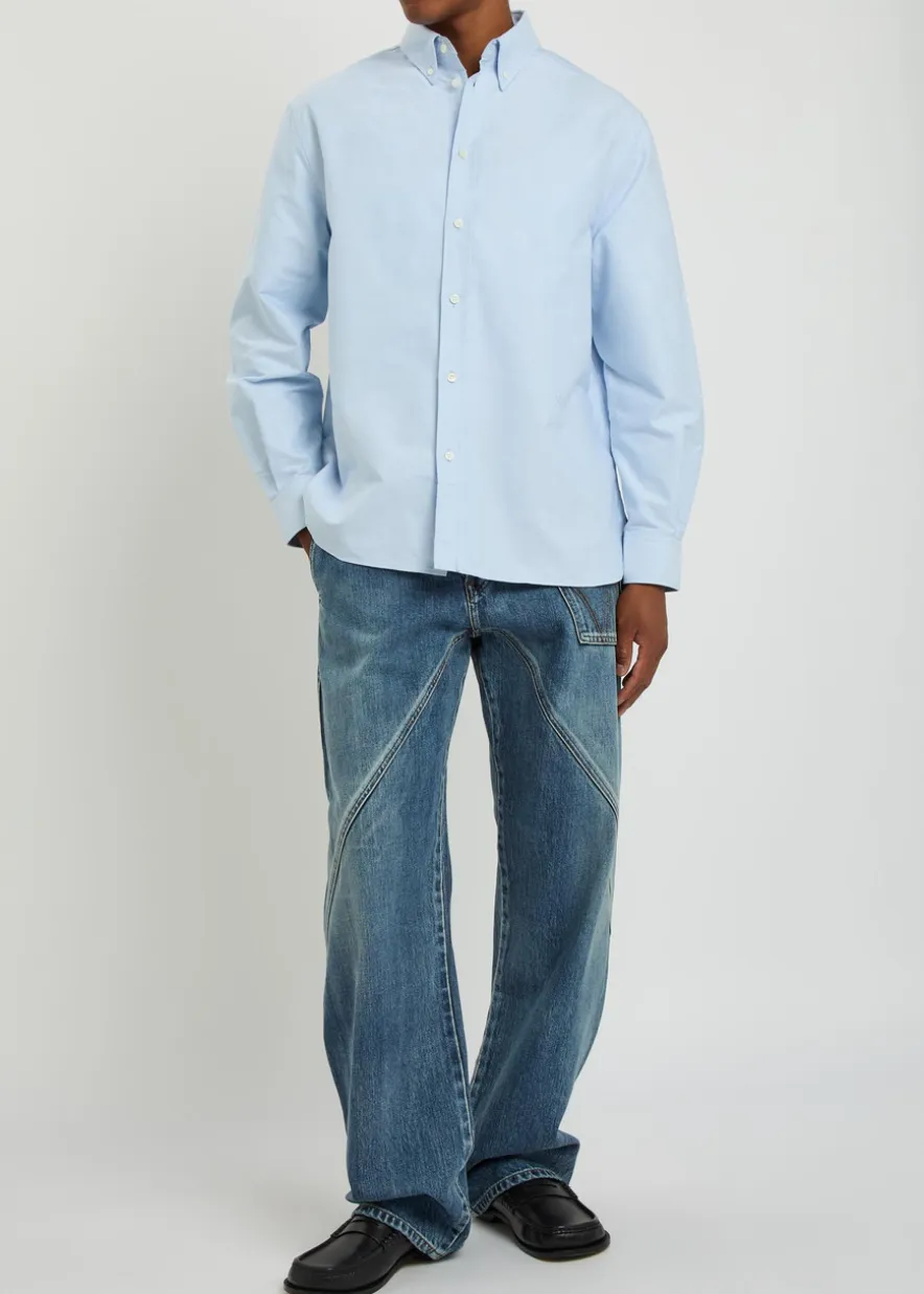 Twisted Workwear straight-leg jeans