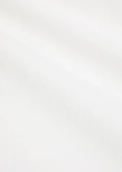 Twist straight-leg cotton trousers