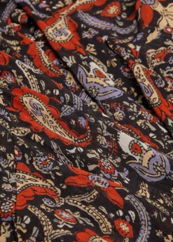 Uma floral chiffon blouse