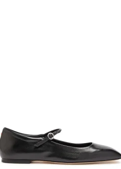 Uma leather ballet flats