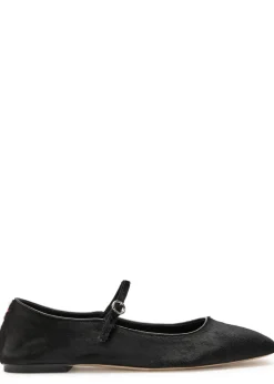 Uma pony hair Mary Jane flats