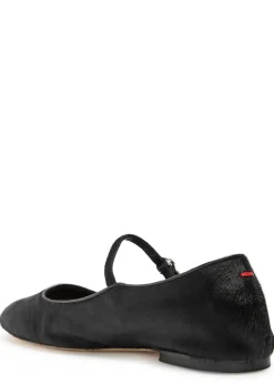 Uma pony hair Mary Jane flats
