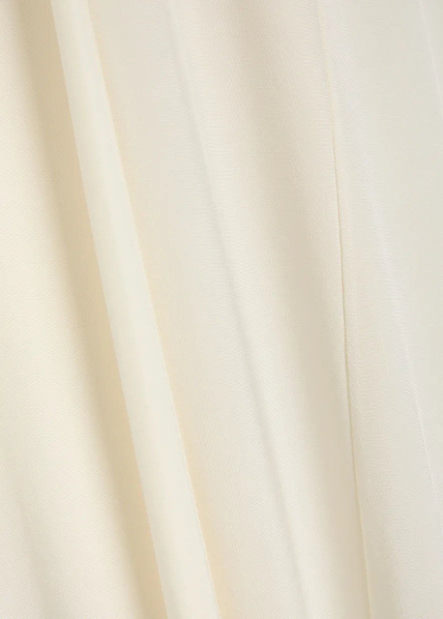 Umay cape-effect stretch-jersey gown