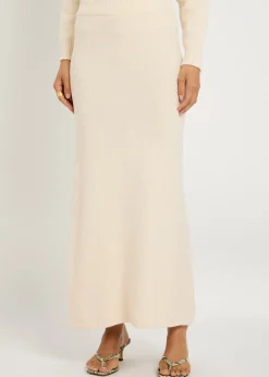 Umi knitted bouclé pencil skirt