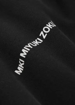 Uniform hooded cotton-blend sweatshirt