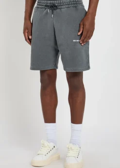 Uniform logo-print cotton-blend shorts