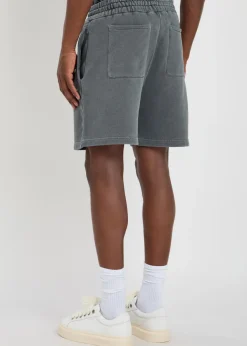 Uniform logo-print cotton-blend shorts