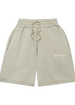 Uniform logo-print cotton-blend shorts