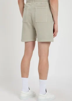 Uniform logo-print cotton-blend shorts
