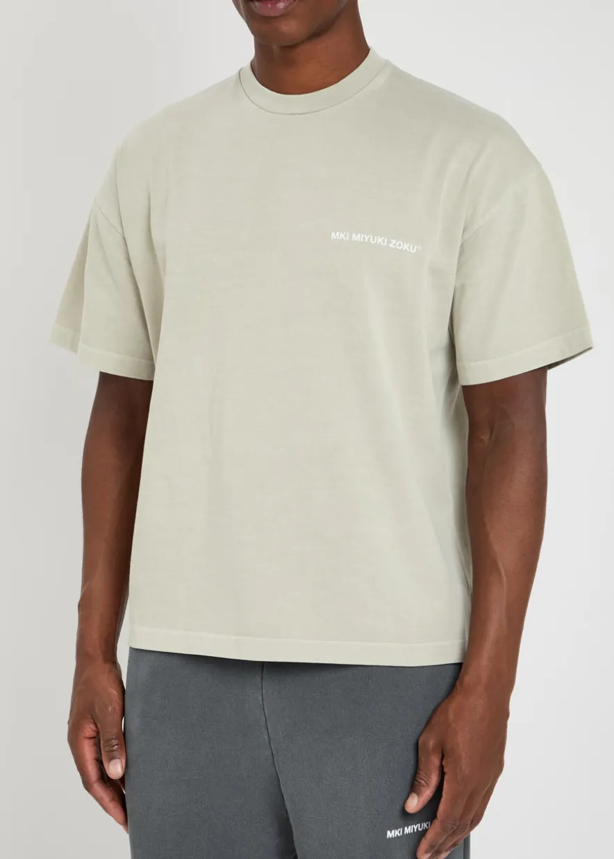 Uniform logo-print cotton T-shirt