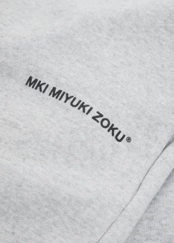 Uniform wide-leg cotton-blend sweatpants