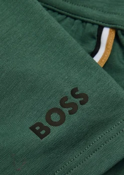 Unique logo stretch-cotton shorts