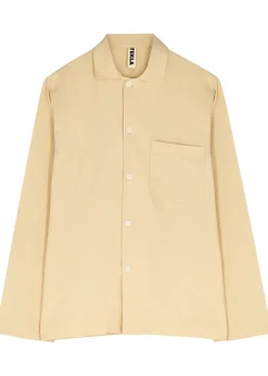 Unisex poplin pyjama shirt