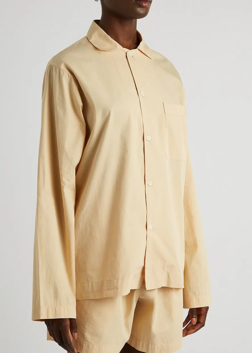 Unisex poplin pyjama shirt