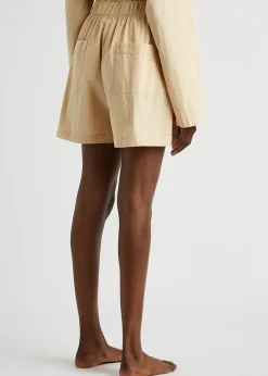 Unisex poplin pyjama shorts