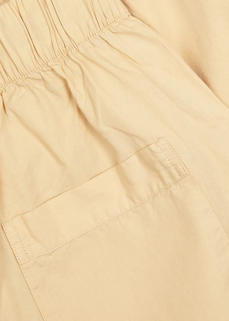 Unisex poplin pyjama shorts