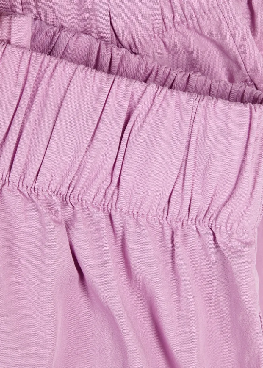 Unisex poplin pyjama shorts