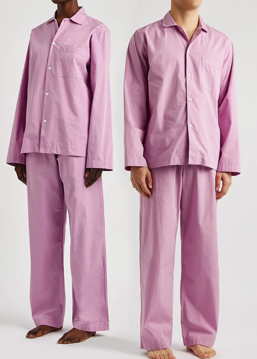 Unisex poplin pyjama trousers