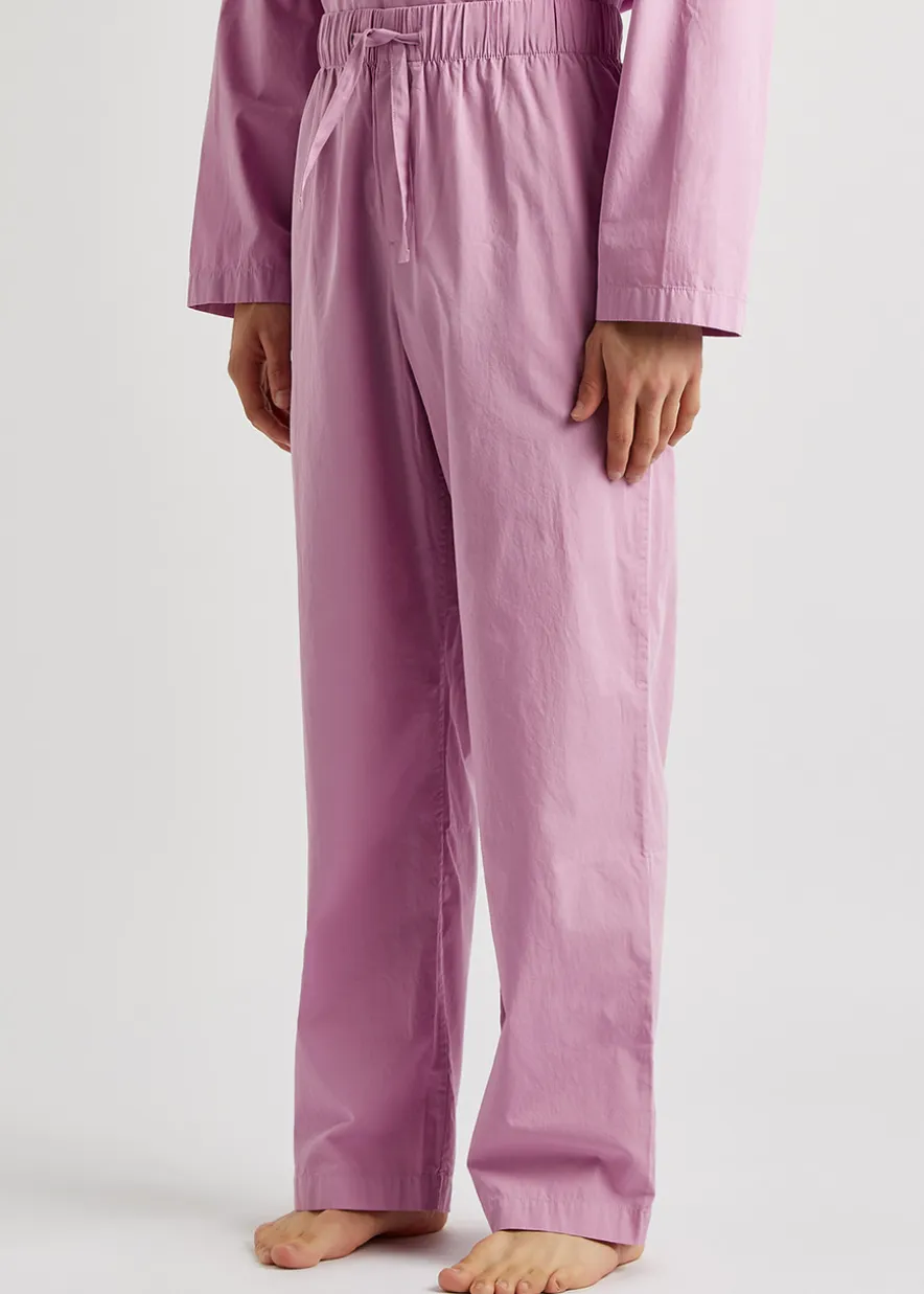 Unisex poplin pyjama trousers