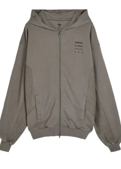 247 Uprising hooded cotton sweatshirt
