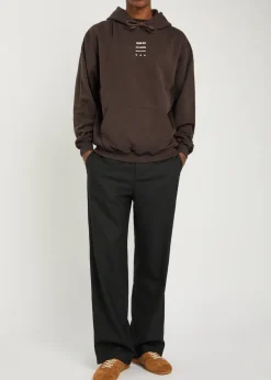 247 Uprising hooded cotton sweatshirt