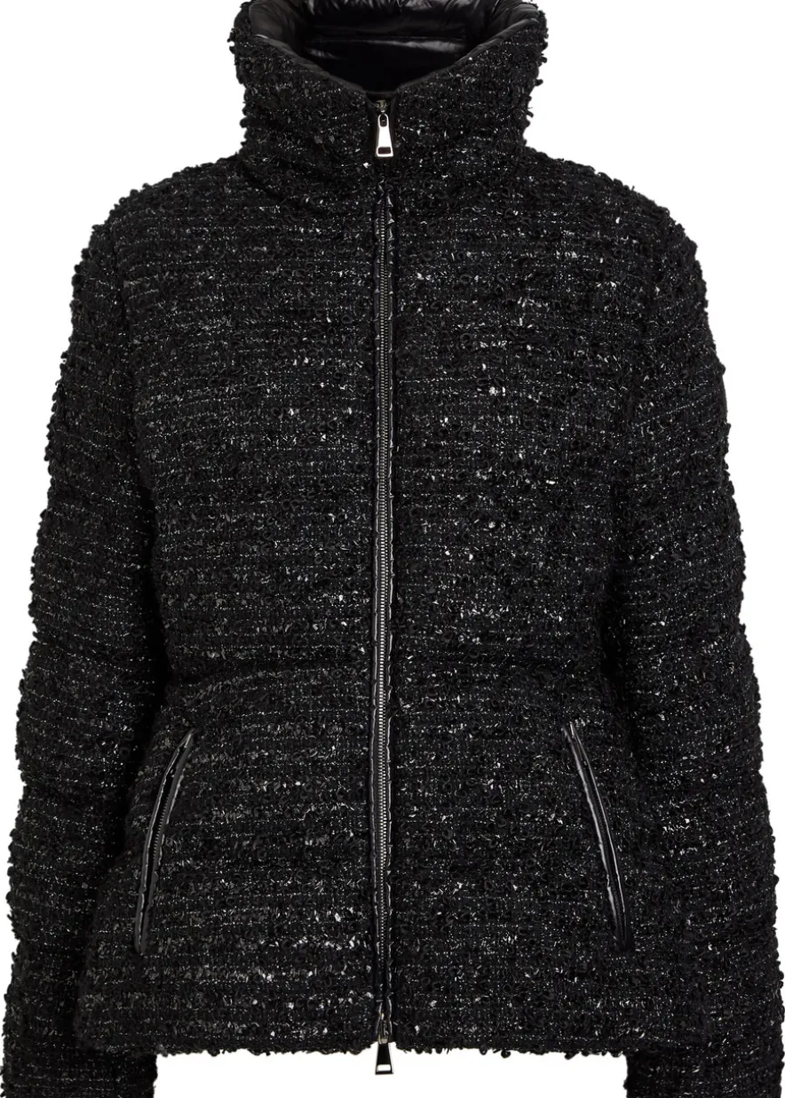 Urbel padded metallic-tweed jacket