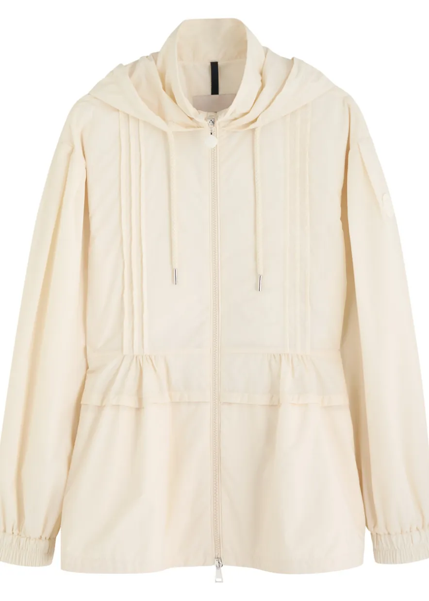 Vabre pintuck shell jacket