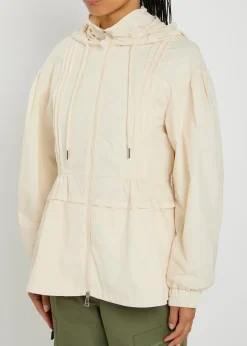 Vabre pintuck shell jacket