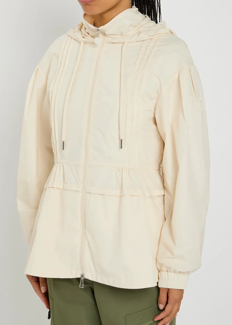 Vabre pintuck shell jacket