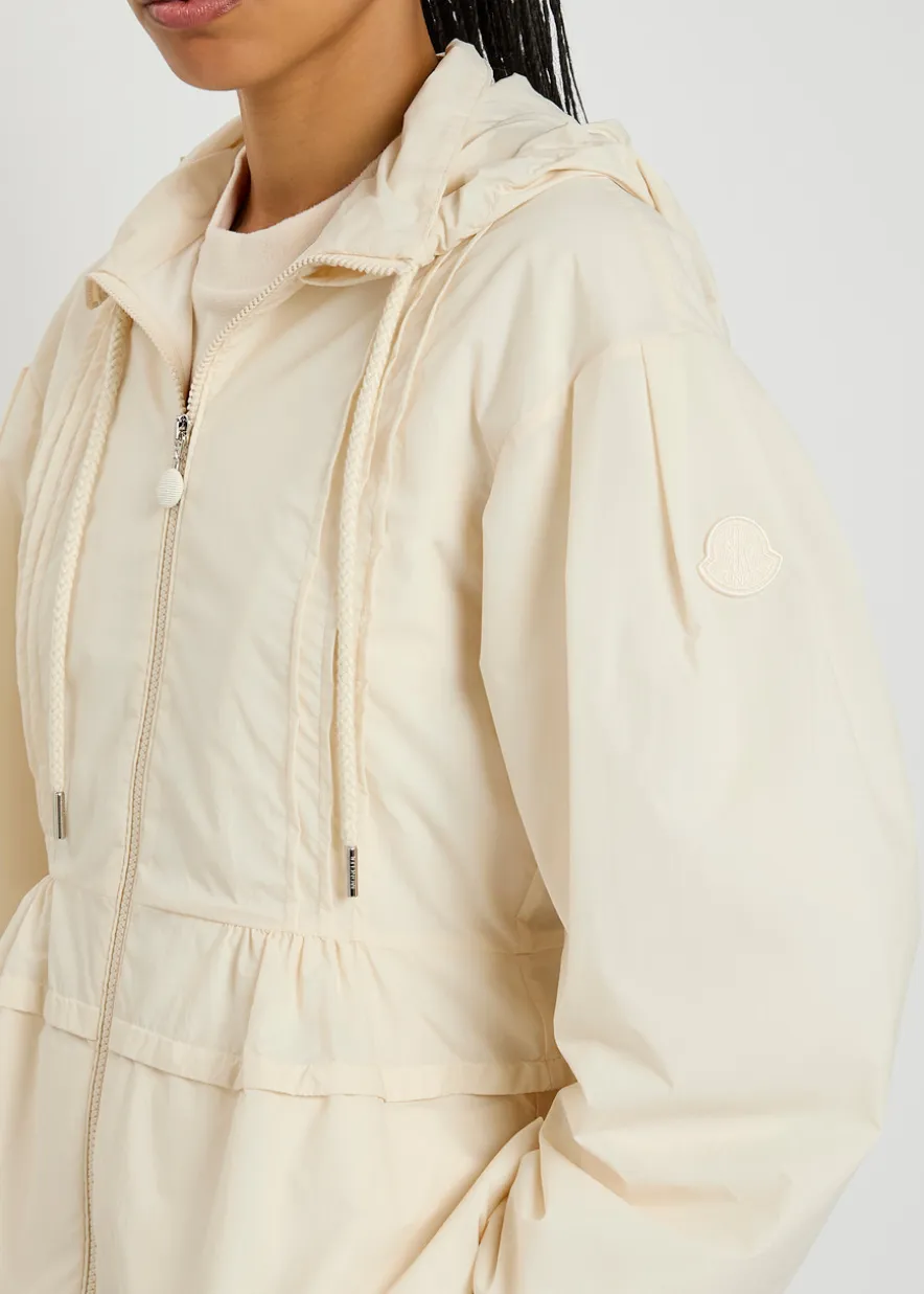 Vabre pintuck shell jacket