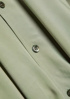 Valbonne stripe-trimmed shirt
