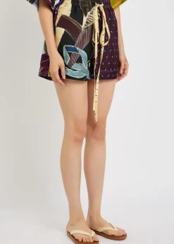 Valentino printed silk shorts