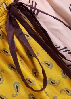 Valentino printed silk shorts