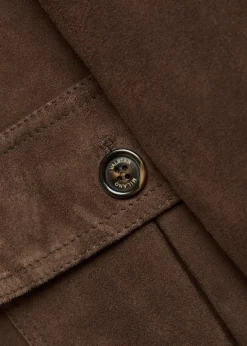 Valstarino padded suede jacket