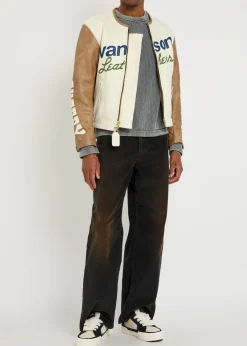 Vanson leather biker jacket