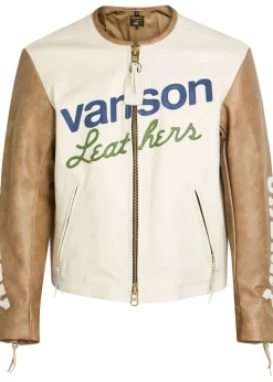 Vanson leather biker jacket