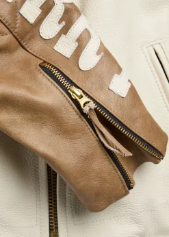 Vanson leather biker jacket