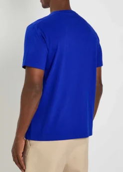 Vantage logo-embroidered cotton T-shirt