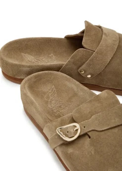 Vasilista suede mules