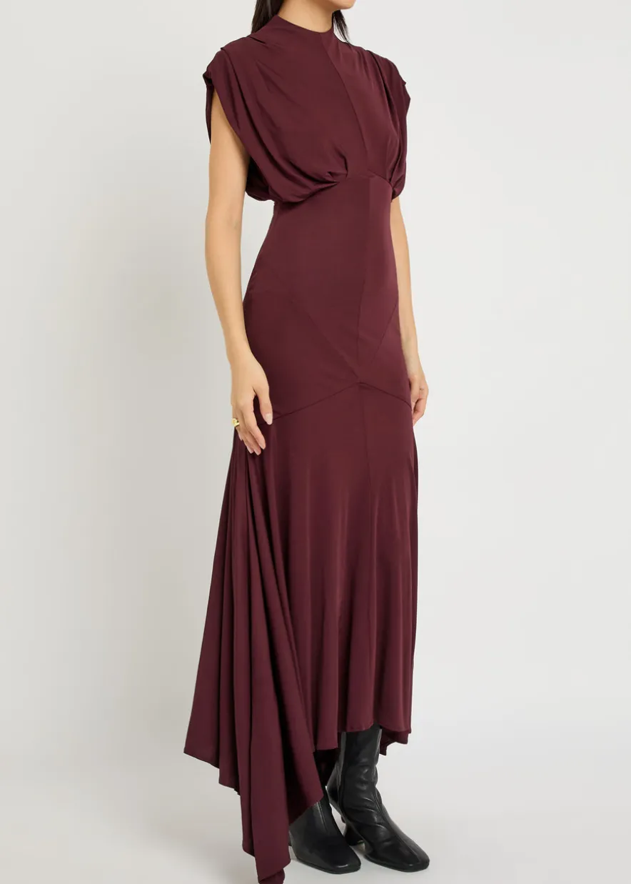 Vasudha rayon midi dress