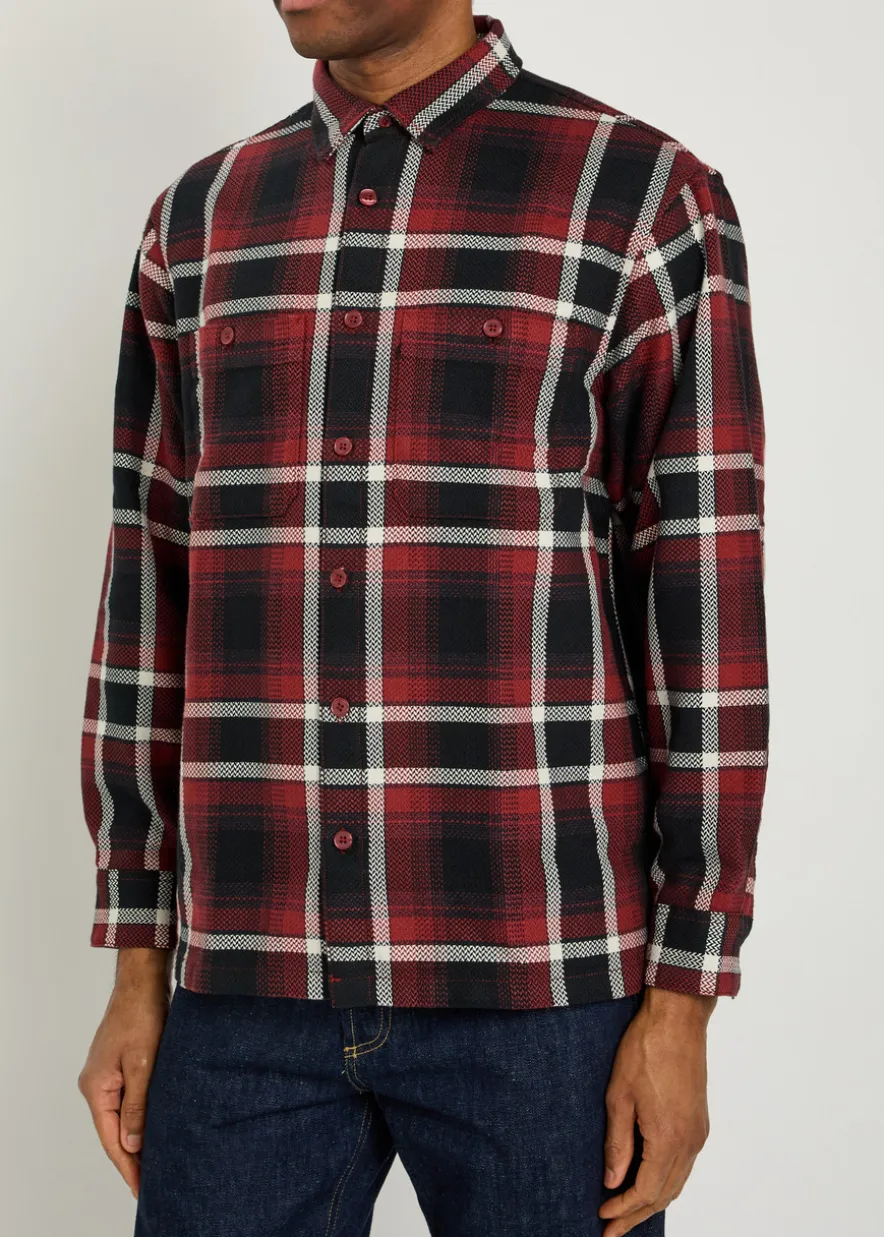 Vaughn plaid cotton shirt