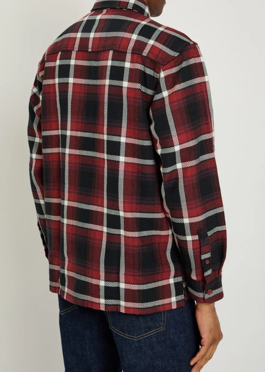 Vaughn plaid cotton shirt