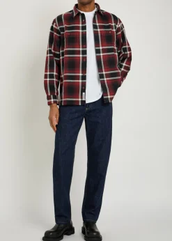 Vaughn plaid cotton shirt