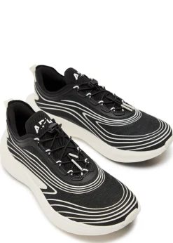Veil knitted sneakers