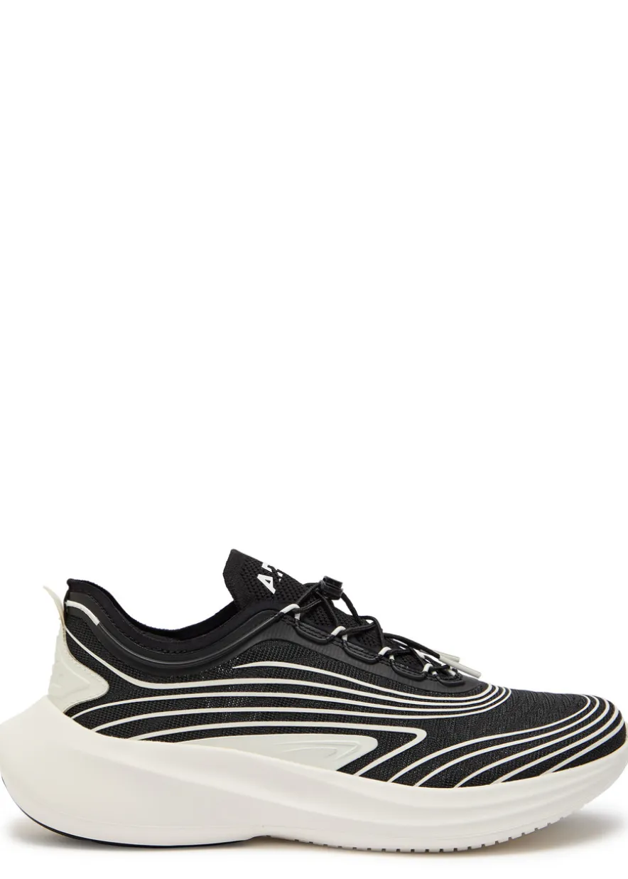Veil knitted sneakers