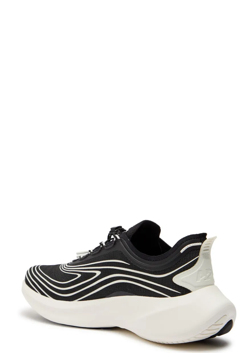 Veil knitted sneakers