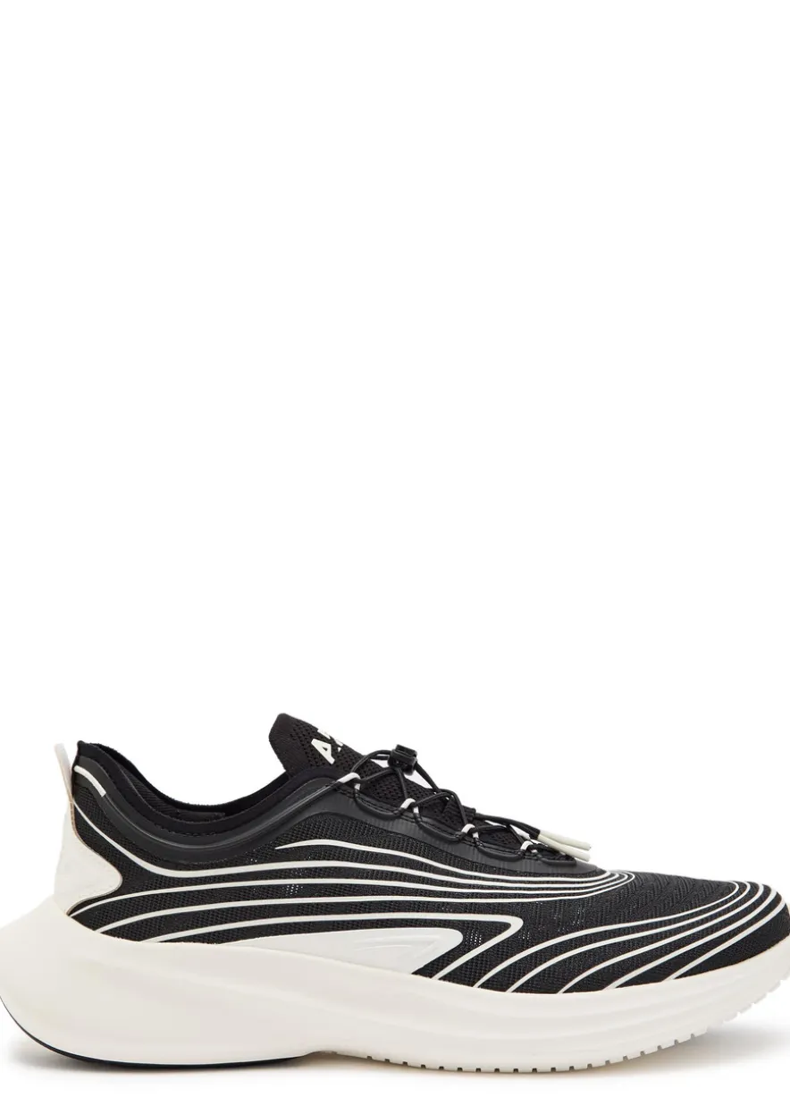 Veil mesh-knit sneakers