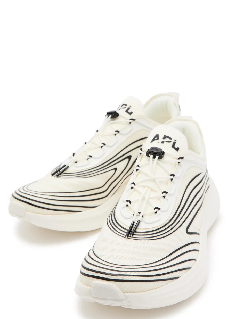 Veil mesh-knit sneakers