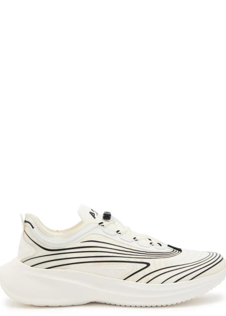 Veil mesh-knit sneakers