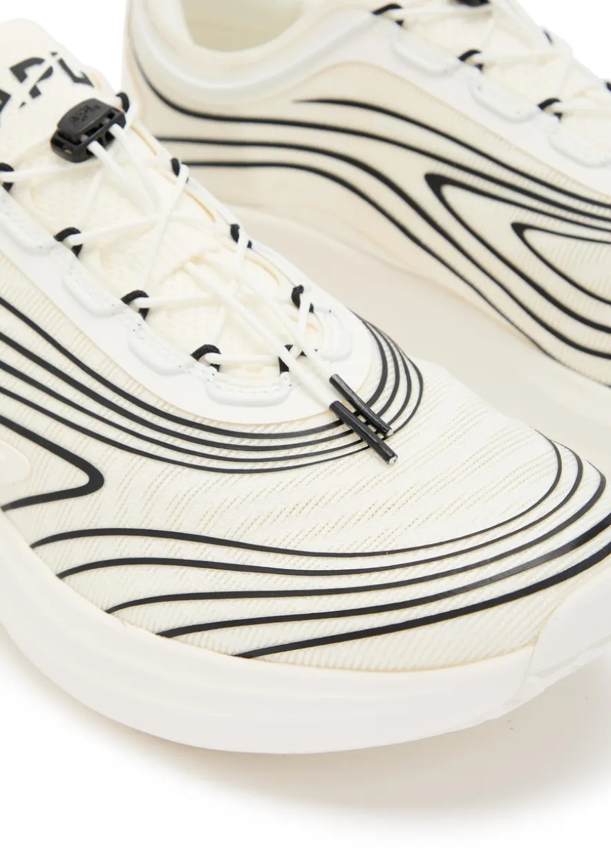 Veil mesh-knit sneakers